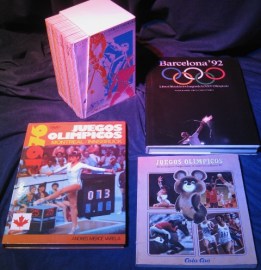 LIBROS OLIMPIADAS JUEGOS DEPORTES OLIMPICOS 009